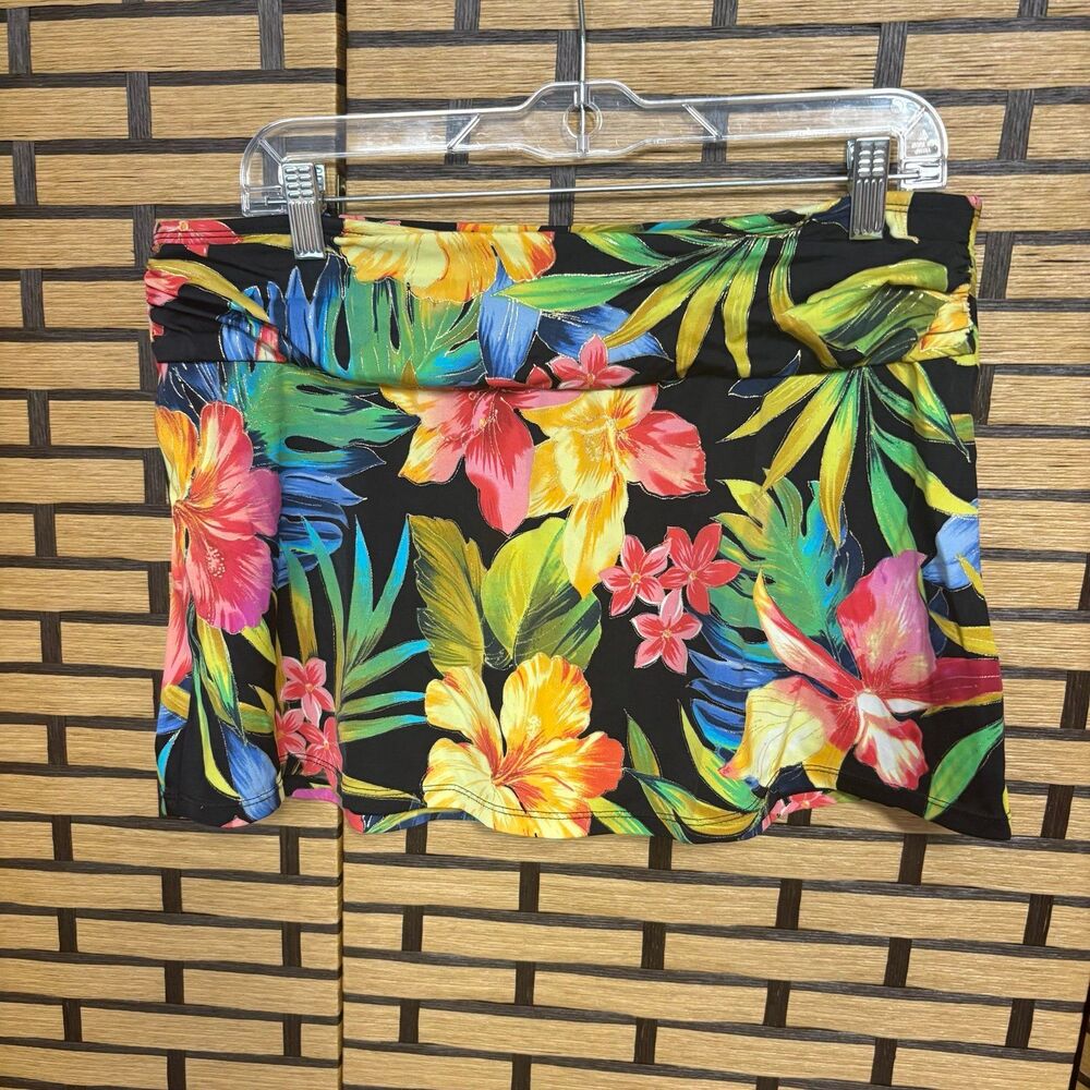 Islander Floral Swim Skirt Size 14‎